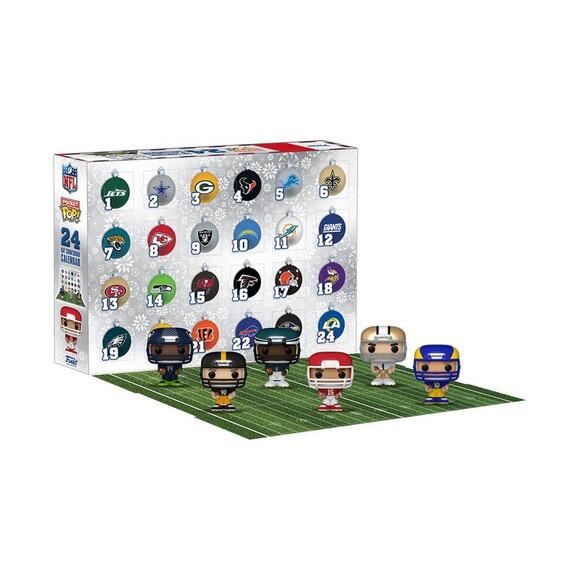 Funko Pop NFL Football 2024 Edition Funko Pocket Pop! Advent Calendar Superbowl - Picture 1 of 7